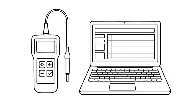 So sánh kỹ thuật: Bộ điều khiển từ xa PCE-DDM và Phần mềm PCE TDS 100H / PCE-TDS 100HS