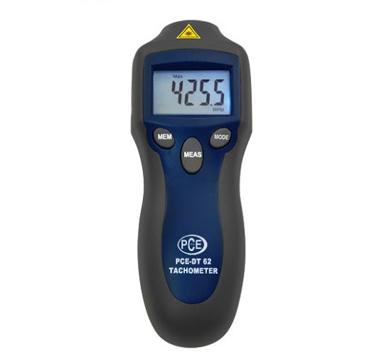 Đánh giá kỹ thuật máy đo tốc độ vòng quay động cơ dùng laser PCE DT 62