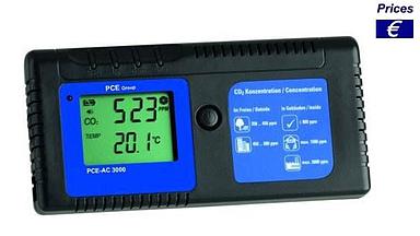 Đánh giá kỹ thuật máy đo khí CO2 PCE AC-3000