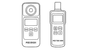So sánh kỹ thuật sản phẩm PCE EV231 và PCE TDS 100H