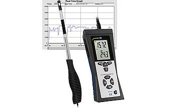 Đánh giá kỹ thuật máy đo tốc độ gió PCE 423