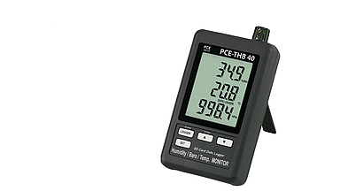 Đánh giá kỹ thuật máy ghi và đo nhiệt độ, độ ẩm và áp suất PCE THB 40