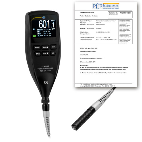 Đánh giá kỹ thuật máy đo độ dày lớp phủ PCE CT 27FN-ICA