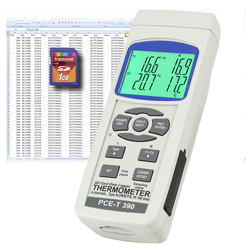 So sánh kỹ thuật giữa Máy đo nhiệt độ PCE T390 và Đồng hồ đo độ cứng PCE A Shore A