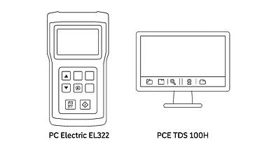 So sánh kỹ thuật giữa PC Electric EL322 và Phần mềm PCE TDS 100H