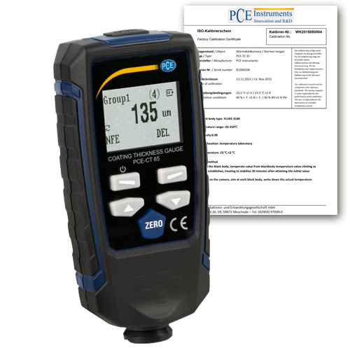 Đánh giá chuyên sâu máy đo độ dày vật liệu PCE CT 65-ICA