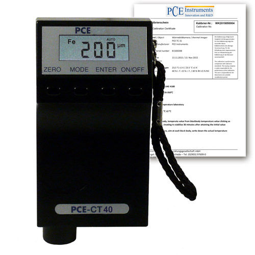 So sánh kỹ thuật Máy đo độ dày vật liệu PCE CT 40-ICA và Đồng Hồ Đo Độ Cứng Cao Su PCE A Shore A