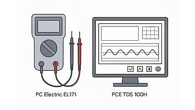 So sánh kỹ thuật giữa PC Electric EL171 và Phần mềm PCE TDS 100H
