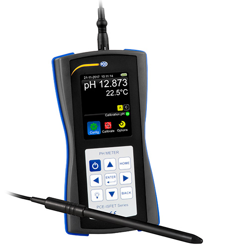 So sánh kỹ thuật sản phẩm: Máy đo pH PCE ISFET và Đồng Hồ Đo Độ Cứng Cao Su PCE A Shore A