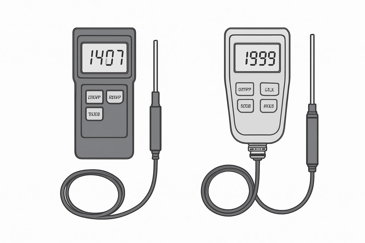 So sánh kỹ thuật sản phẩm PCE 9432006 và PCE TDS 100H/100HS