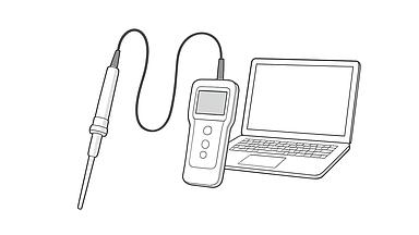 So sánh kỹ thuật đầu đo PCE-COM 20 và phần mềm PCE TDS 100H