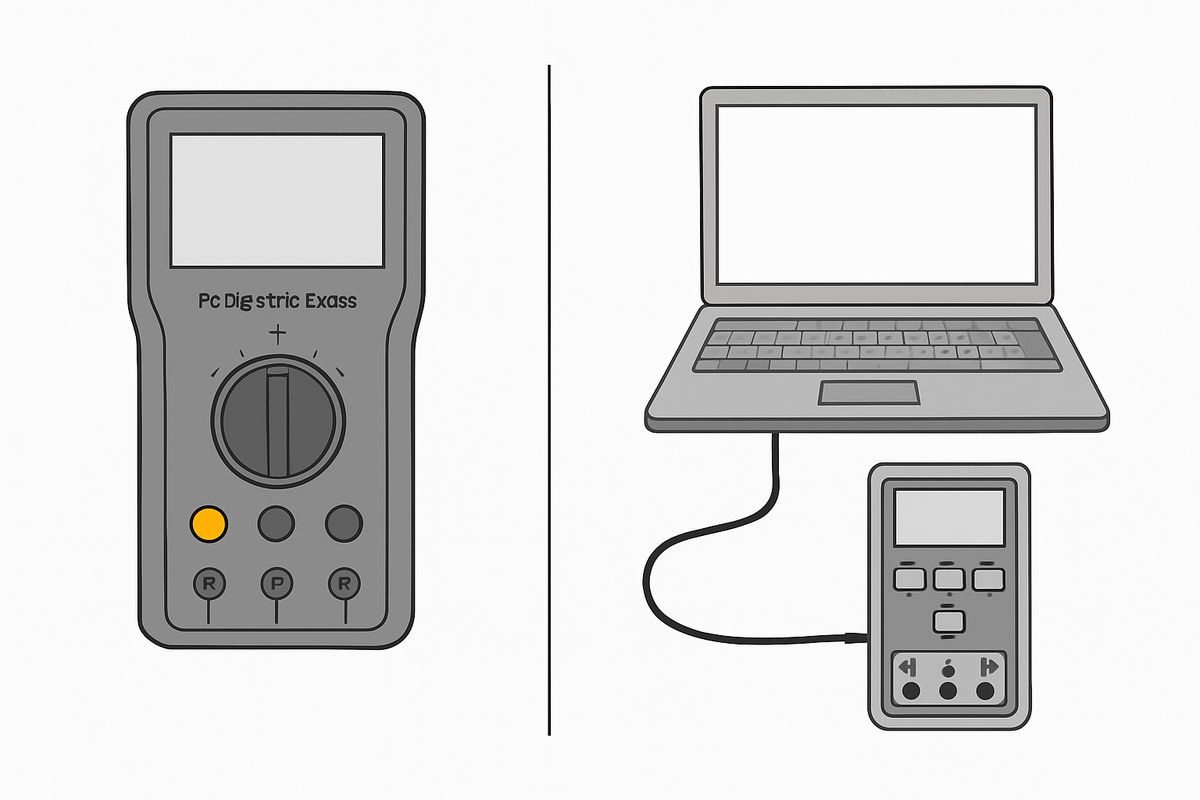 So sánh kỹ thuật sâu giữa PC Electric EX088 và Phần mềm PCE TDS 100H/100HS