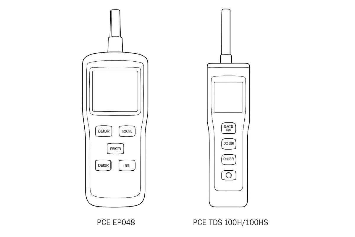 So sánh kỹ thuật sản phẩm ngừng sản xuất: PCE EP048 và PCE TDS 100H/100HS
