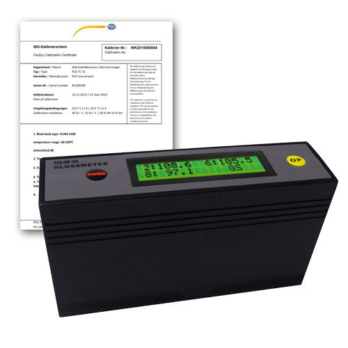 So sánh kỹ thuật giữa Thiết bị đo độ bóng PCE GM 100-ICA và Đồng Hồ Đo Độ Cứng Cao Su PCE A Shore A