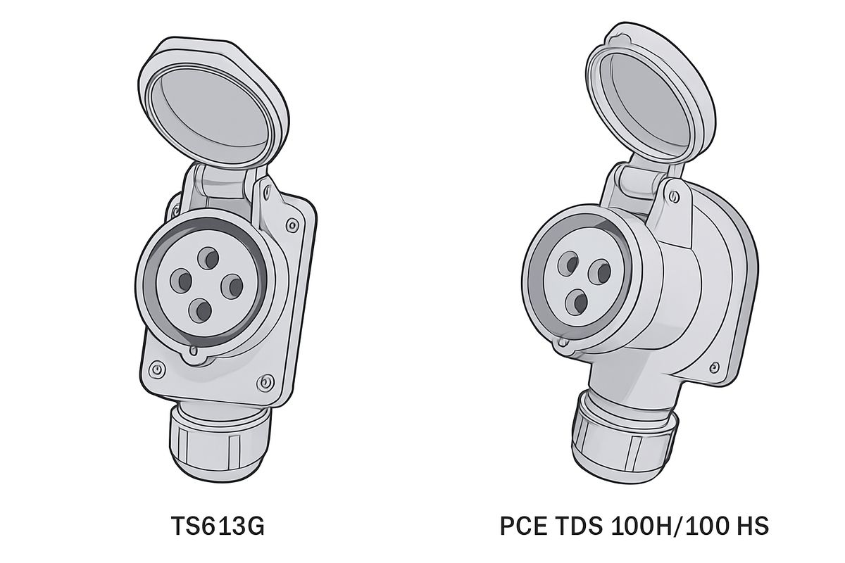 So sánh kỹ thuật sản phẩm ngừng sản xuất của PC Electric: TS613G và PCE TDS 100H/100HS