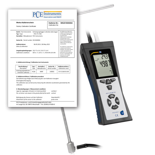 Đánh giá kỹ thuật máy đo áp suất, tốc độ gió đường ống PCE HVAC 2-ICA