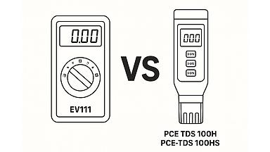 So sánh kỹ thuật sâu giữa PC Electric EV111 và Phần mềm PCE TDS 100H / PCE-TDS 100HS