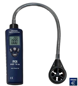 Đánh giá kỹ thuật máy đo tốc độ gió PCE TA 30