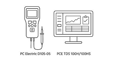 So sánh kỹ thuật sâu giữa PC Electric D105-05 và Phần mềm PCE TDS 100H/100HS