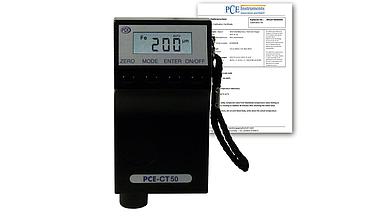 So sánh kỹ thuật giữa Máy đo độ dày lớp phủ PCE CT 50-ICA và Đồng Hồ Đo Độ Cứng Cao Su PCE A Shore A