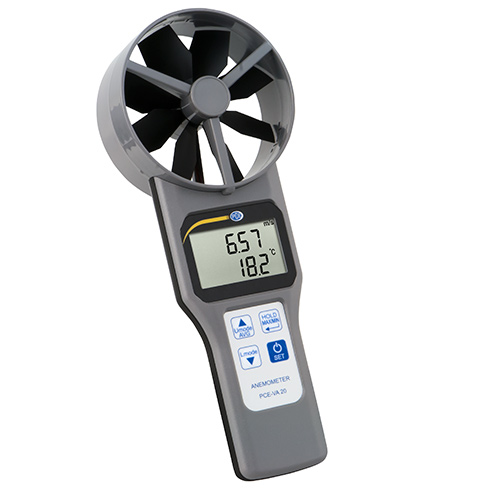 Đánh giá kỹ thuật thiết bị đo gió, nhiệt độ, độ ẩm PCE VA 20