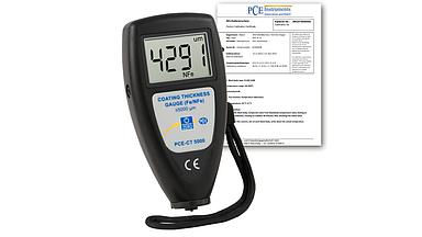 Đánh giá chuyên sâu máy đo độ dày vật liệu PCE CT 5000-ICA