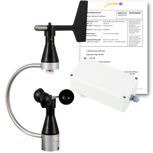 So sánh kỹ thuật: Máy đo tốc độ gió PCE WL 2-ICA và Đồng Hồ Đo Độ Cứng Cao Su - PCE A Shore A